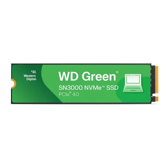 WDS500G4G0E Green SN3000 500GB M.2 NVMe SDD (5000/4100)