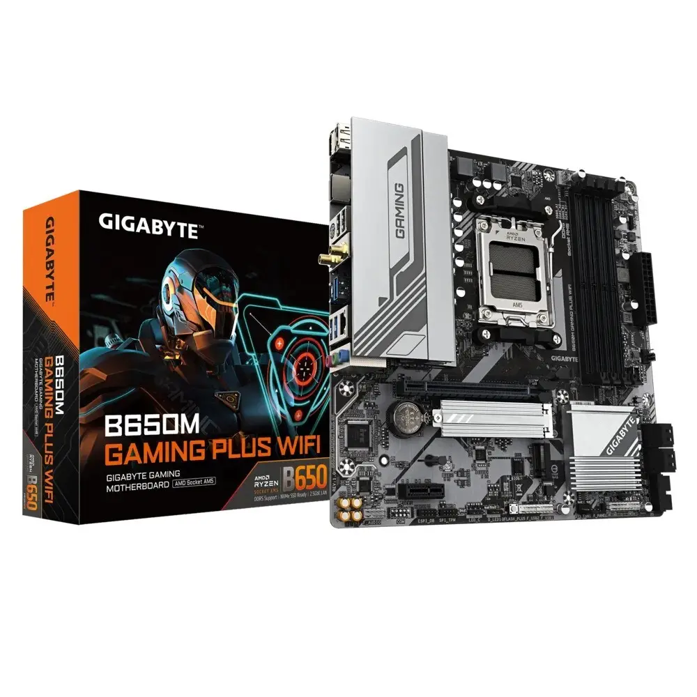 B650M-GAMING-PLUS-WIFI 4xDDR5 2xDP/1xHDMI 2xM.2 AM5 ANAKART