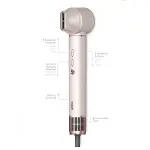 ROSE GOLD AİR BRUSH 5İN1=BUKLE-HACİMLE-DÜZLEŞTİR-2-FIRÇA SAÇ KURUTMA - ŞEKİL MAKİNESİ 1300W3-KDM.HIZ - DERECE SHD-1729 (4745)-3