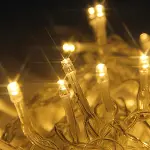 10 Metre 100 Ledli 8 Fonksiyonlu Dekoratif Lambader Sarı Lamba (4745)-3