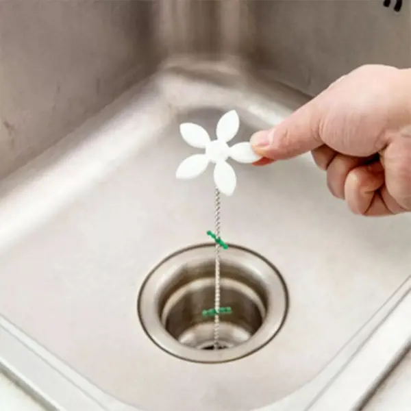 Pratik Banyo Küvet Lavabo Gideri Tıkanma Önleyici Plastik Aparat (4745)