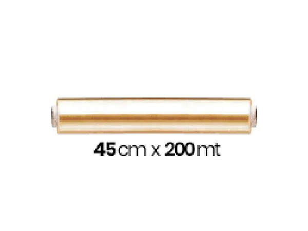 45CM X 200MT PVC GIDA STREÇ FİLM DÖKME (4745)