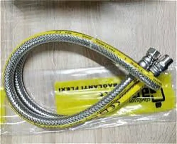 50CM FLEX DOĞALGAZ HORTUMU ÇELİK ÖRGÜLÜ (4745)