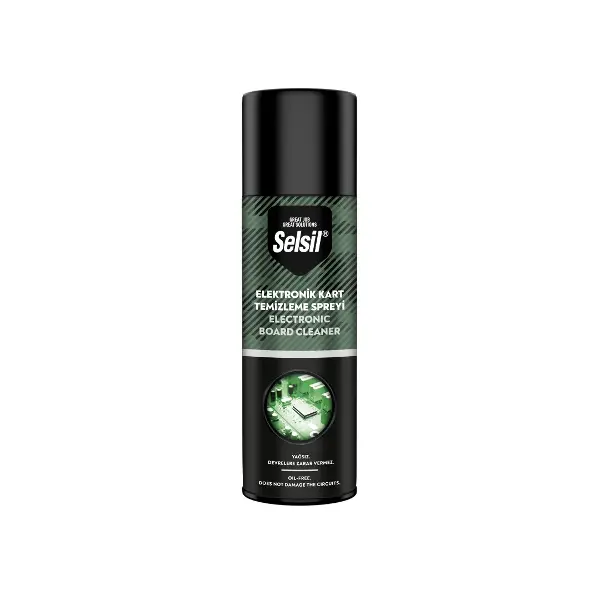 SELSİL ELEKTRONİK KART TEMİZLEME SPREYİ 500ML  YAĞSIZ - DEVRELERE ZARAR VERMEZ (4745)