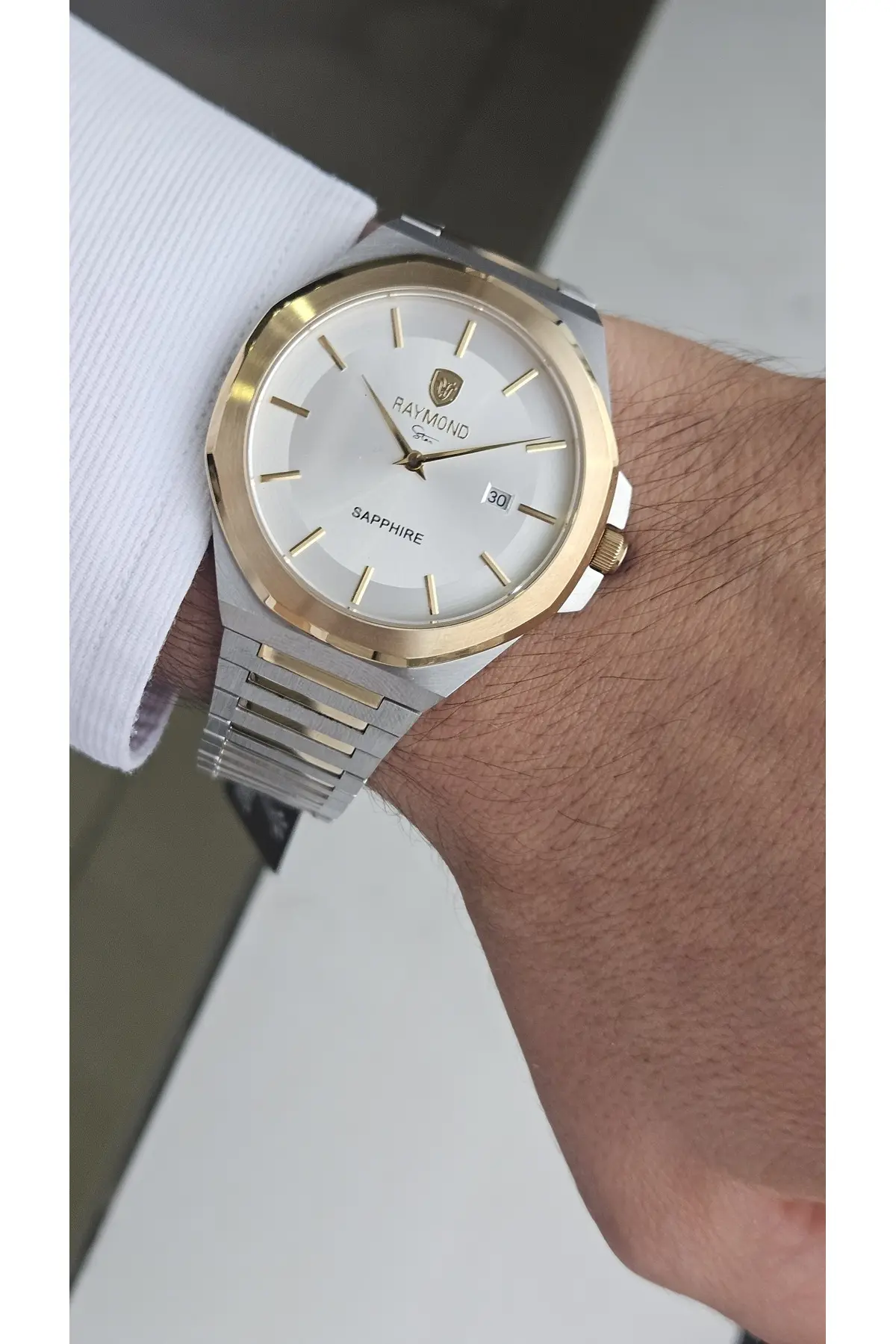 RYM-611505M SLIM ERKEK KOL SAATİ - ÇELİK KASA VE KORDON - 2 YIL GARANTİ IPG-W