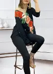 Yüksek Bel Likralı Kot Pantolon-4
