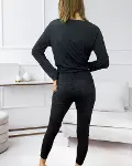 Yüksek Bel Likralı Kot Pantolon-5