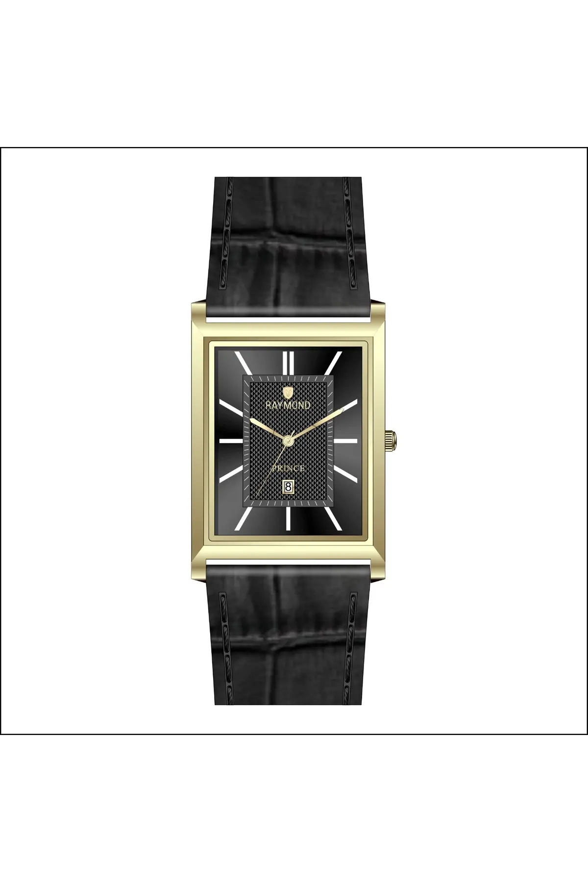 -RYM 3559 YENİ SEZON ERKEK KOL SAATİ- KLASİK MODEL GOLD-BK