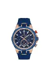 St.1.10331.1 Dual Time Fonksiyonlar Aktif Silikon Kordon Lacivert Erkek Kol Saati-1