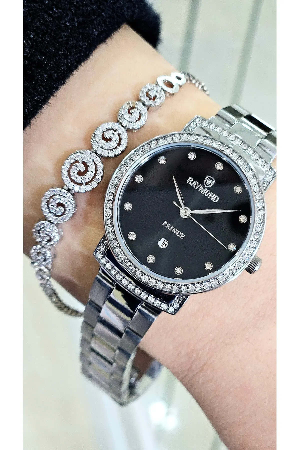 RYM-213058L QUARTZ KADIN KOL SAATİ - 2 YIL GARANTİ SS-BK