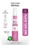 Gül Suyu Gözenek Sıkılaştırıcı Aydınlatıcı Ve Arındırıcı Tonik %100 Doğal Ve Saf 100 ml-1