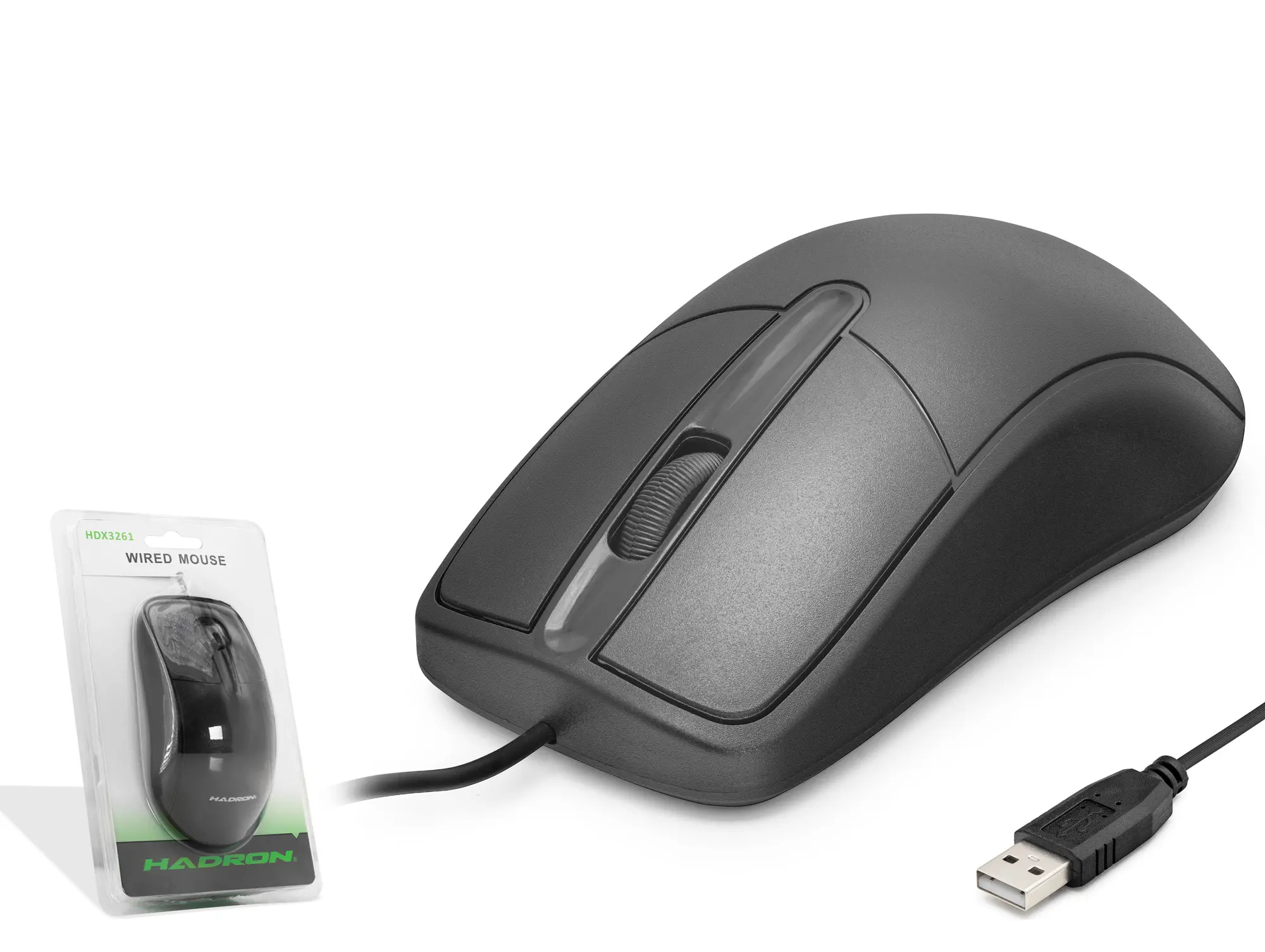 Usb Kablolu Optik Mouse - Siyah HDX3261