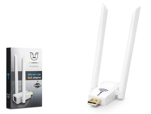 Usb Wifi Bluetooth Ethernet Adaptör 150 Mbps W119