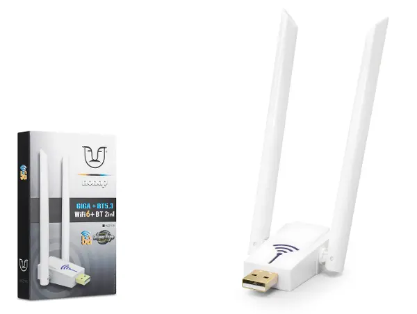 Usb Wifi Adaptör Wifi 6 Bluetooth 5.3 W212