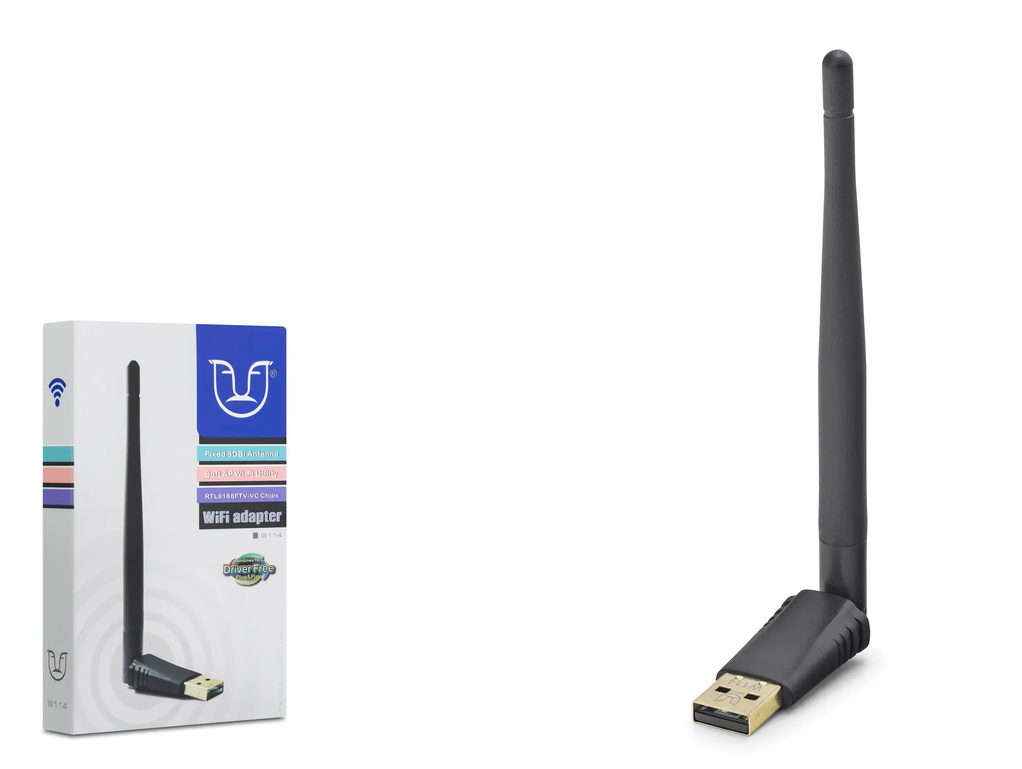 Usb Wifi Adaptör 300 Mbps W114