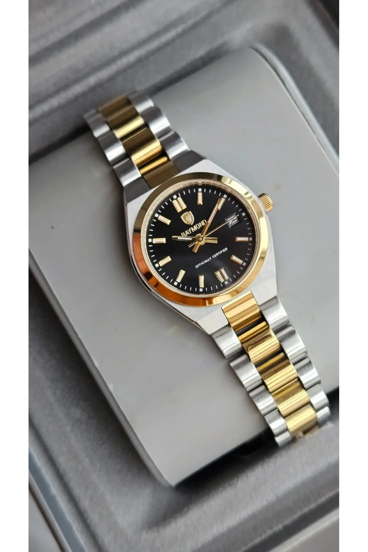 RYM-611189 RETRO QUARTZ KADIN KOL SAATİ - 2 YIL GARANTİ IPG-BK