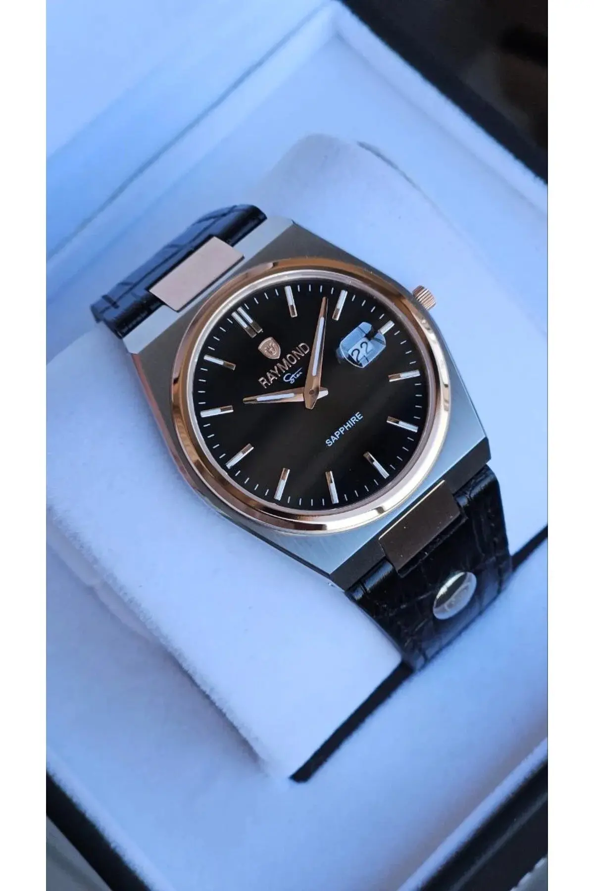 ERKEK KOL SAATİ RYM-633061-SLIM-IPR-BK