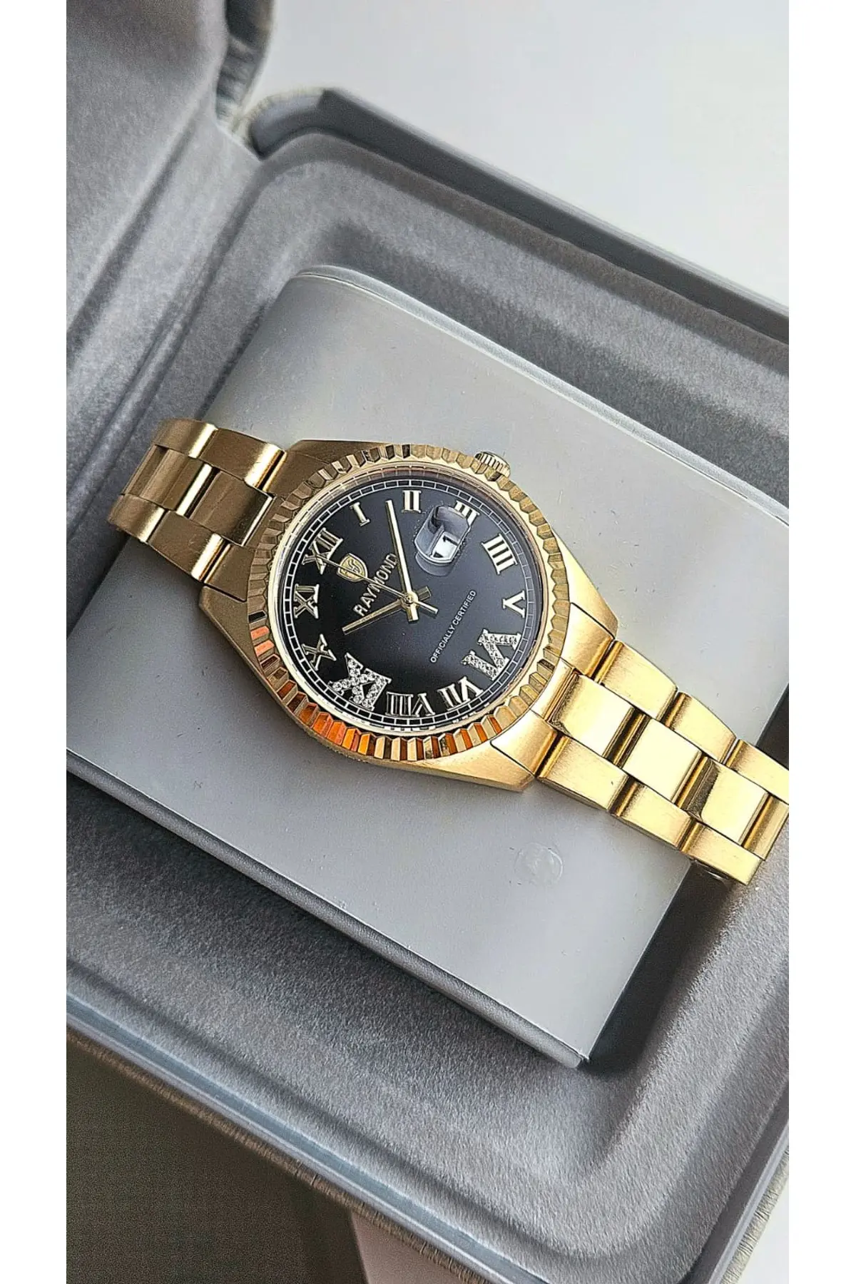 RYM-611821L Kadin Kol Saati GOLD-SİYAH