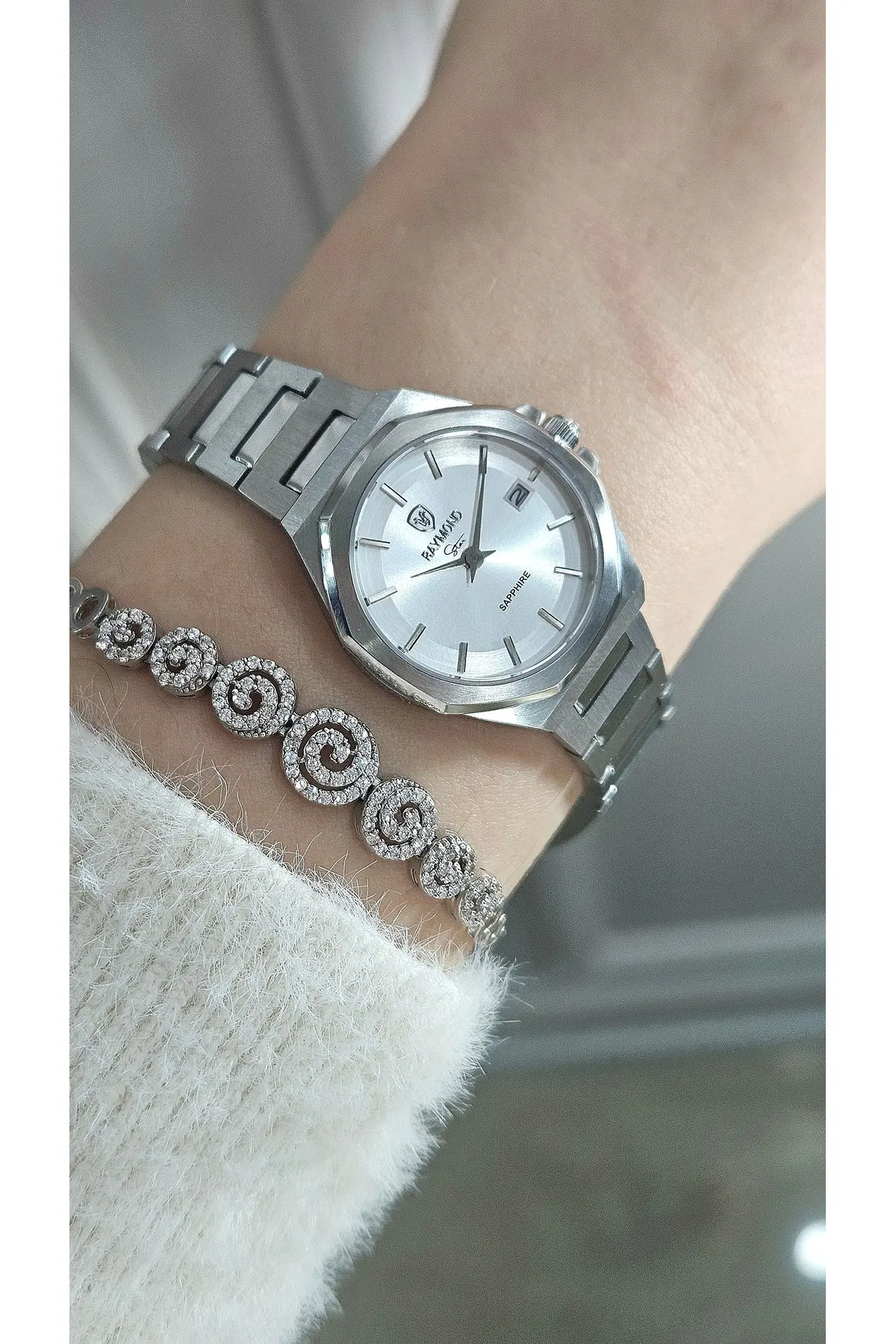 RYM6-611505L QUARTZ KADIN KOL SAATİ - 2 YIL GARANTİ (26mm) SS-W
