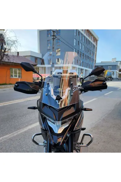 Voge DS 500 Ön Cam 2021-2026 Model 55cm Şeffaf Renkli 4mm