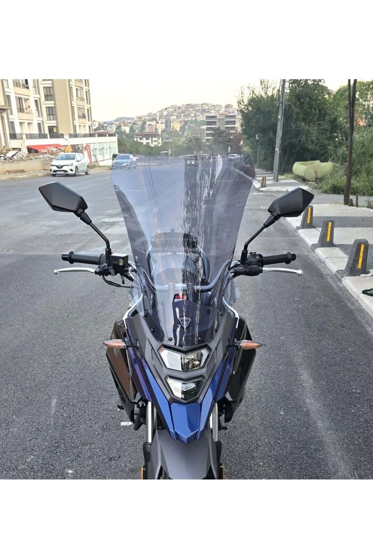 SYM NHT 200 Ön Cam 2023-2026 Model 50cm Füme Renkli 4mm