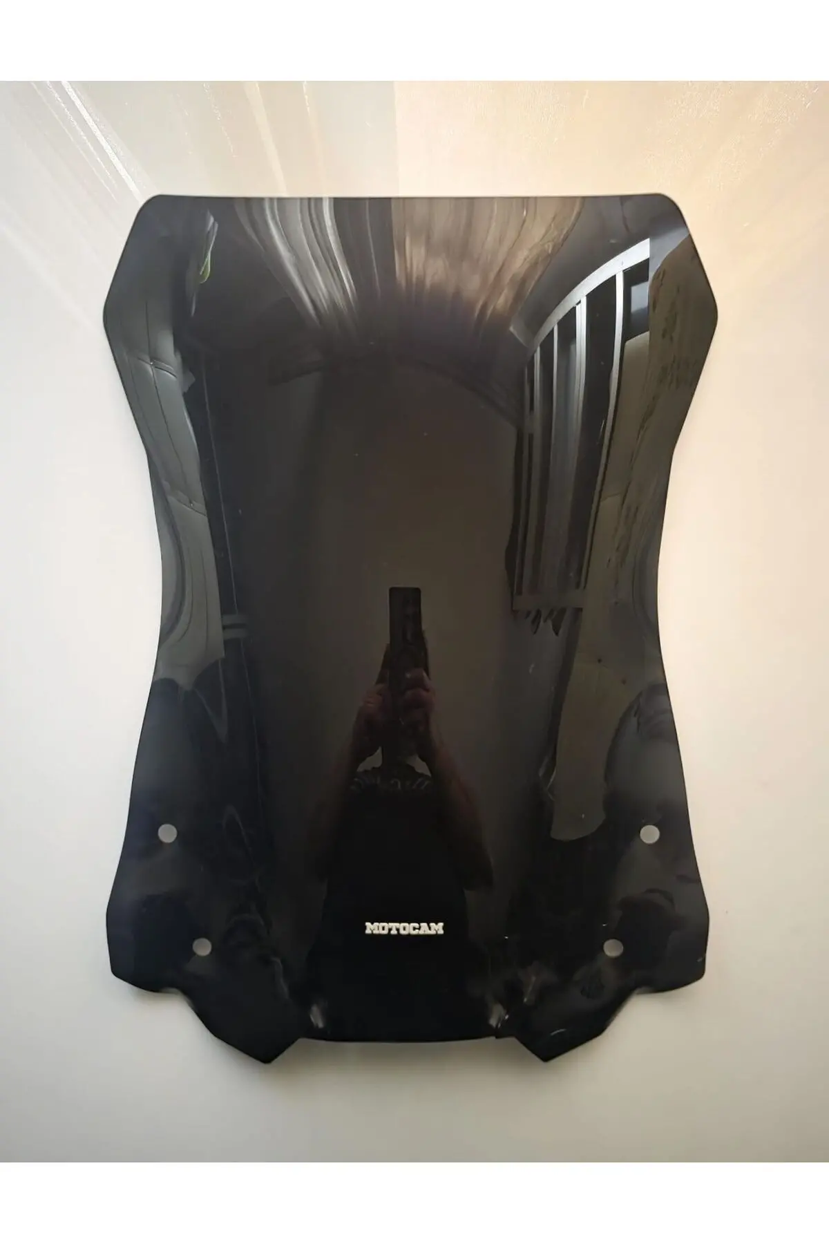 Suzuki V-Strom DL 650 Ön Cam 2017-2023 Model 52cm Siyah Renkli 4mm Kapaklı