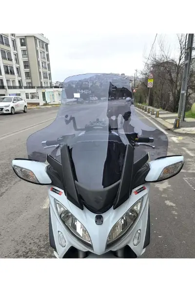 Suzuki Burgman 650 Ön Cam 2013-2018 Model 76cm Füme Renkli 4mm