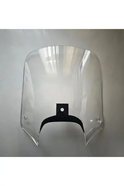 Piaggio Beverly 350 Ön Cam 2010-2020 Model 43cm Şeffaf Renkli 4mm APARATSIZDIR