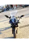 Bajaj Pulsar RS 200 Ön Cam 2015-2026 Model 56cm Şeffaf Renkli 4mm UZUN CAM-7