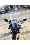 Bajaj Pulsar RS 200 Ön Cam 2015-2026 Model 56cm Şeffaf Renkli 4mm UZUN CAM-1