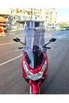 Honda PCX Ön Cam 2011-2013 Model 83cm Füme Renkli 4mm UZUN-7
