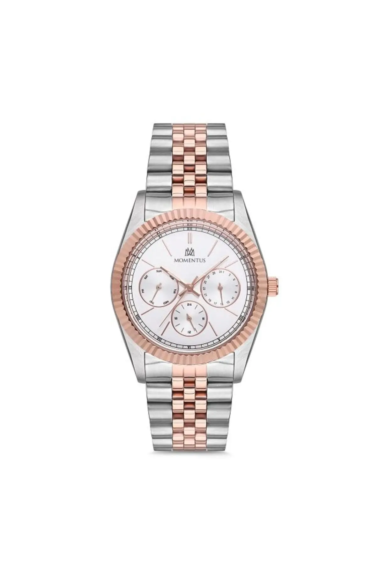 CW130T-02SR Tüm Fonksiyonları Aktif Rose-Metalik Renk Kadın Kol Saati