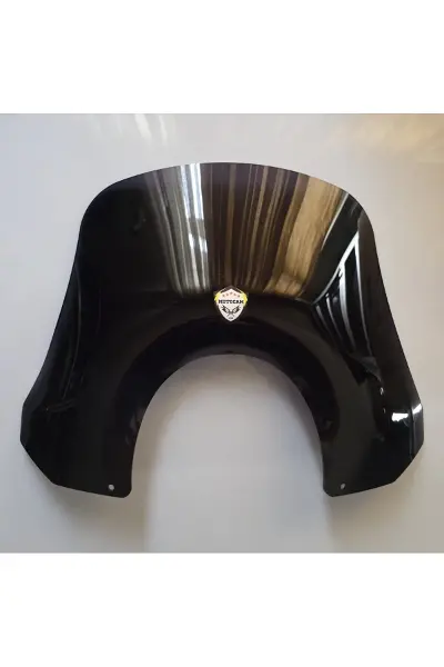 Piaggio Beverly 500 Ön Cam 2001-2007 Model 35cm Siyah Renkli 4mm