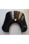 Piaggio Beverly 500 Ön Cam 2001-2007 Model 35cm Siyah Renkli 4mm-4