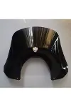 Piaggio Beverly 500 Ön Cam 2001-2007 Model 35cm Siyah Renkli 4mm-6