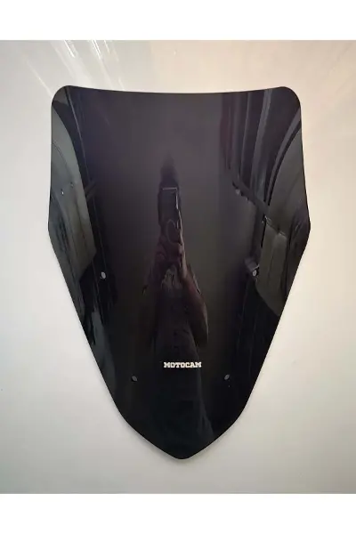 CF Moto 650 MT Ön Cam 2016-2026 Model 43cm Siyah Renkli 4mm
