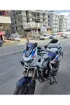 Honda Africa twin CRF 1100 L4 Ön Cam 2023-2026 Model 54cm Şeffaf Renkli 4mm UZUN-7