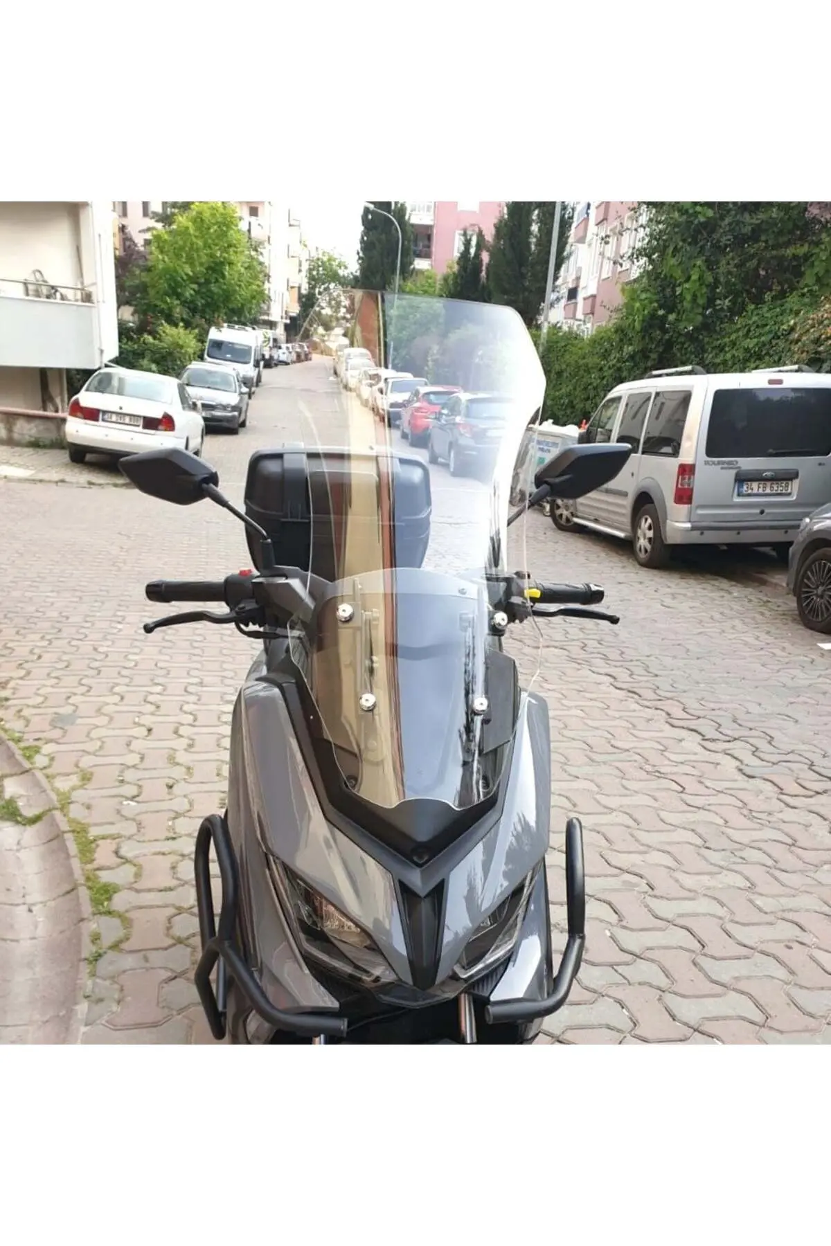 Küba Novax 200 Ön Cam 2023-2026 Model 57cm Şeffaf Renkli 4mm