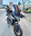 MOTOCAM Voge DSX 650 Ön Cam 2022-2026 Model 55cm Siyah Renkli 4mm KISA-3