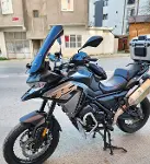 MOTOCAM Voge DSX 650 Ön Cam 2022-2026 Model 55cm Siyah Renkli 4mm KISA-4