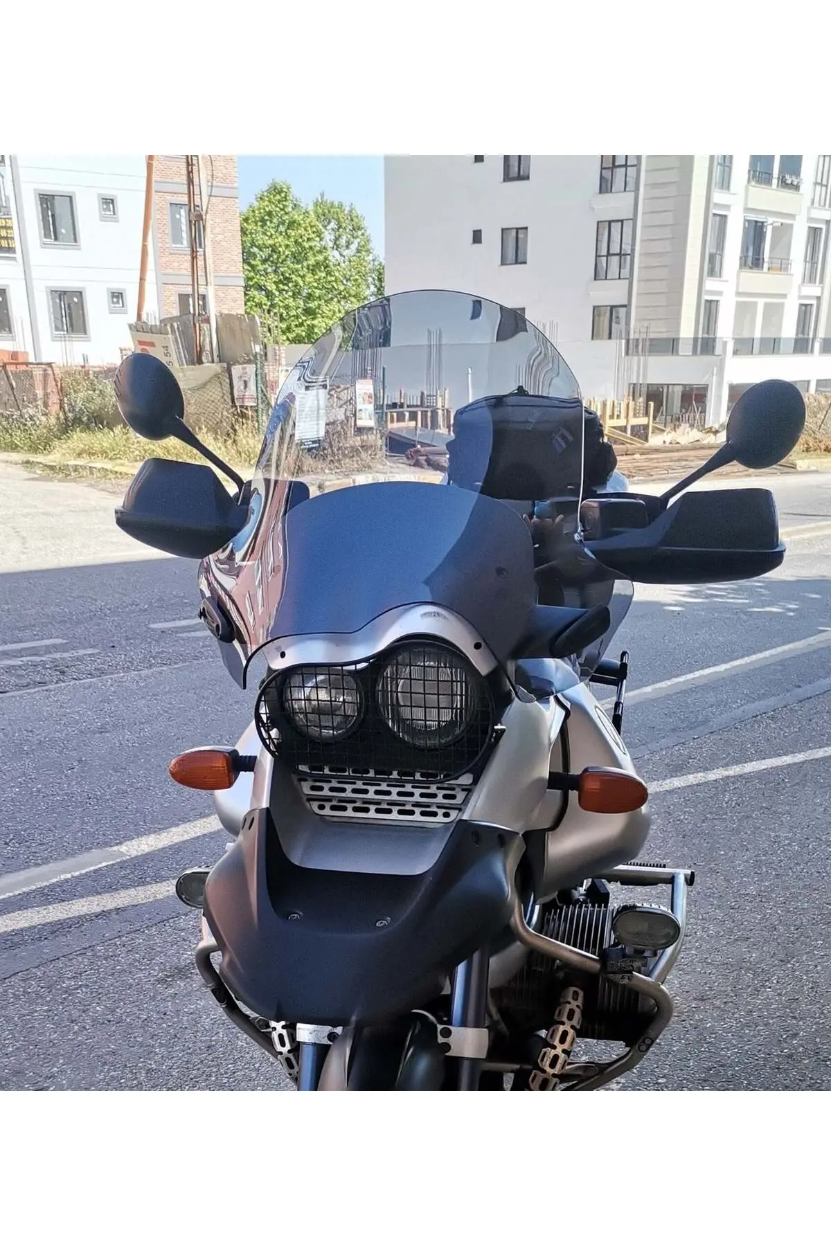 Bmw R 1150 ADV Ön Cam 2002-2006 Model 52cm Füme Renkli 4mm