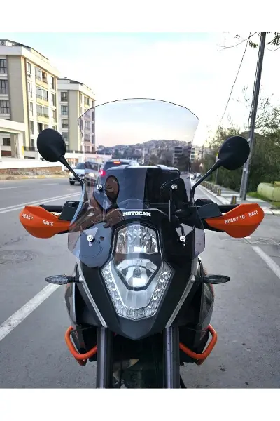 KTM 1050 Adventure Ön Cam 2008-2017 Model 56cm Füme Renkli 4mm