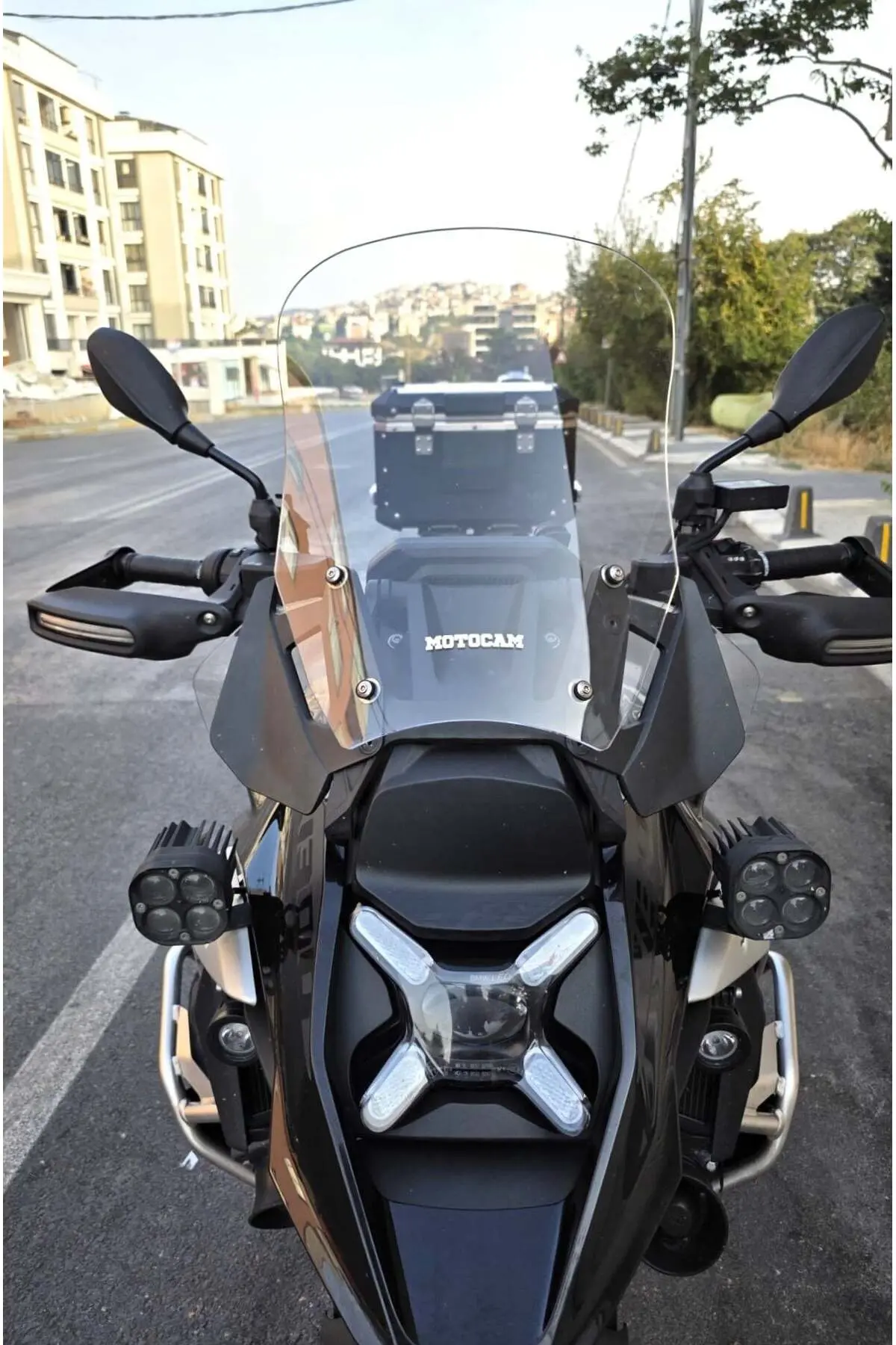 Bmw R 1300 GS Ön Cam 2023-2026 Model 48cm Şeffaf Renkli 4mm