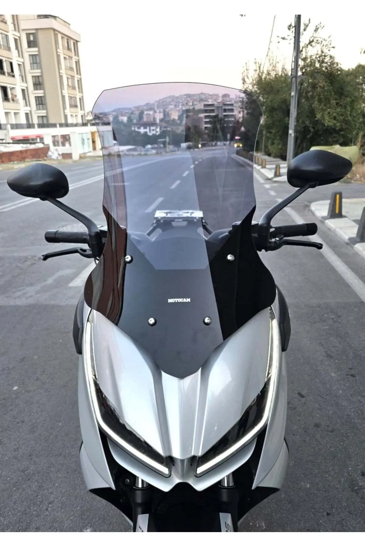 RKS RZ 250 S Ön Cam 2022-2026 Model 68cm Füme Renkli 4mm UZUN