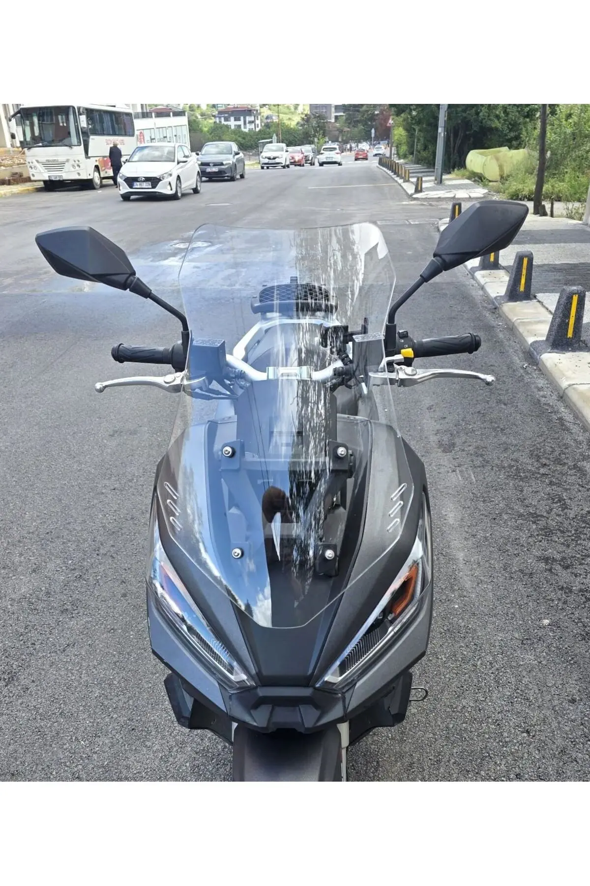 Kanuni Seha 250 Ön Cam 2022-2026 Model 55cm Şeffaf Renkli 4mm KISA