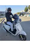 Kymco Like 200 Ön Cam 2009-2023 Model 43cm Siyah Renkli 4mm APARATSIZ-2