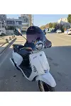 Kymco Like 200 Ön Cam 2009-2023 Model 43cm Siyah Renkli 4mm APARATSIZ-6