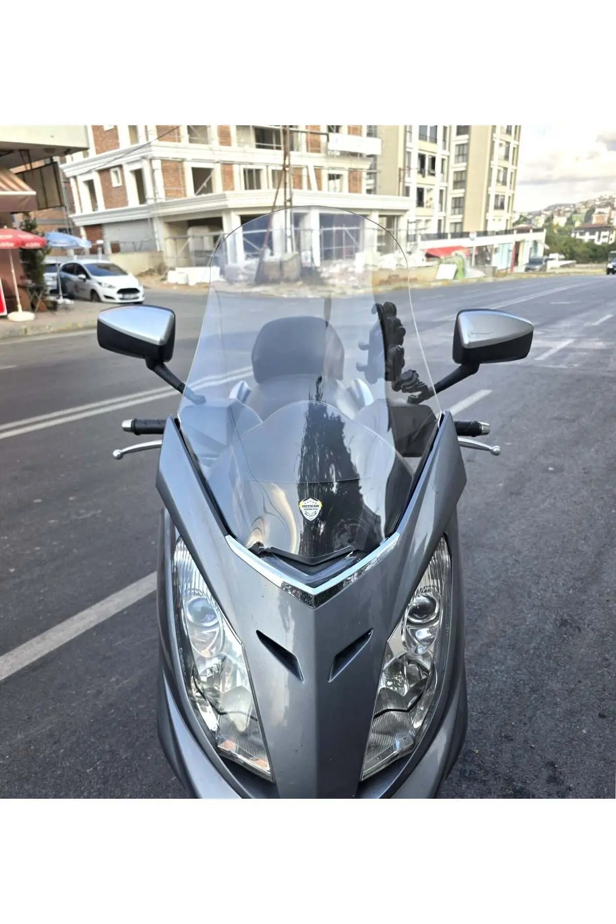 Peugeot Satelis Ön Cam 2006-2014 Model 63cm Şeffaf Renkli 4mm