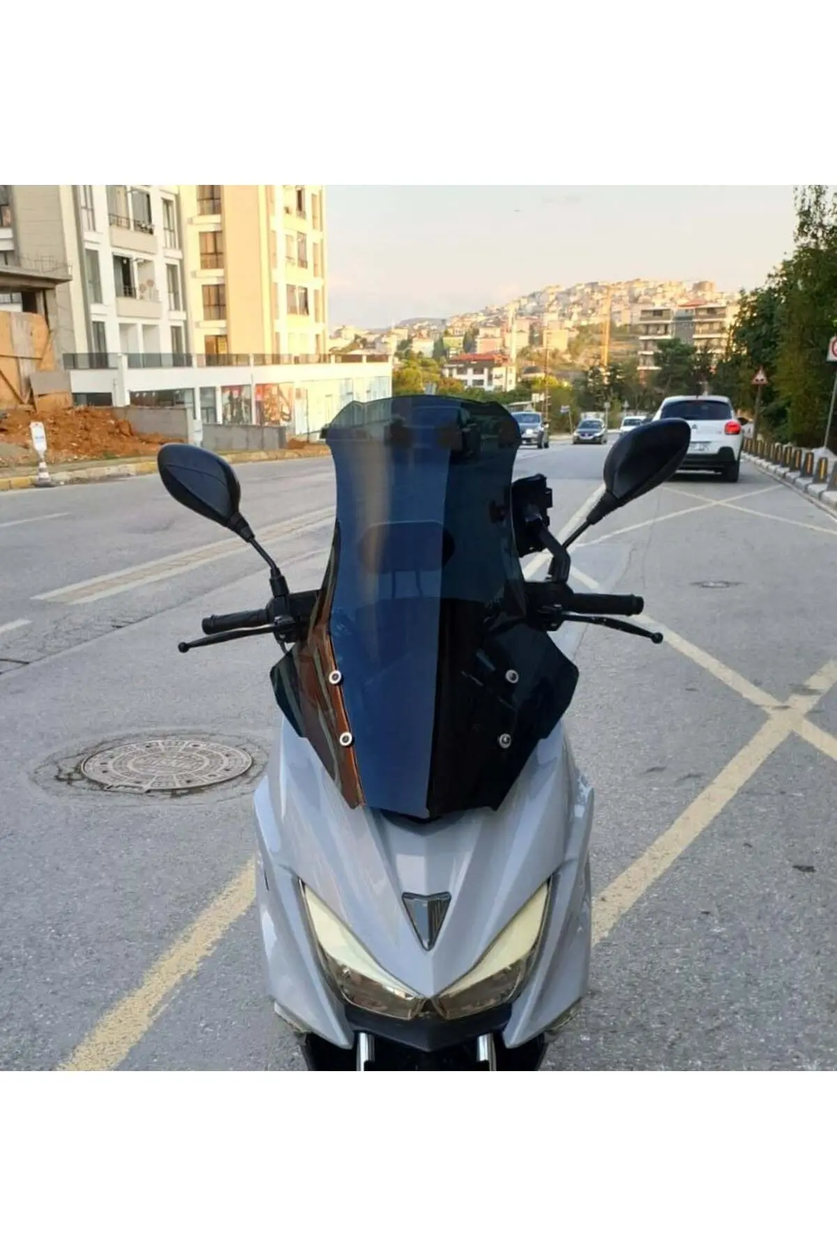 Mtx 125 Ön Cam 2022-2026 Model 75cm Siyah Renkli 4mm UZUN