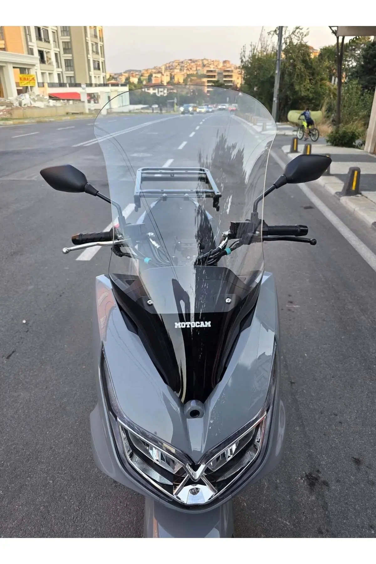 MCX 125 Ön Cam 2024-2026 Model 68cm Şeffaf Renkli 4mm